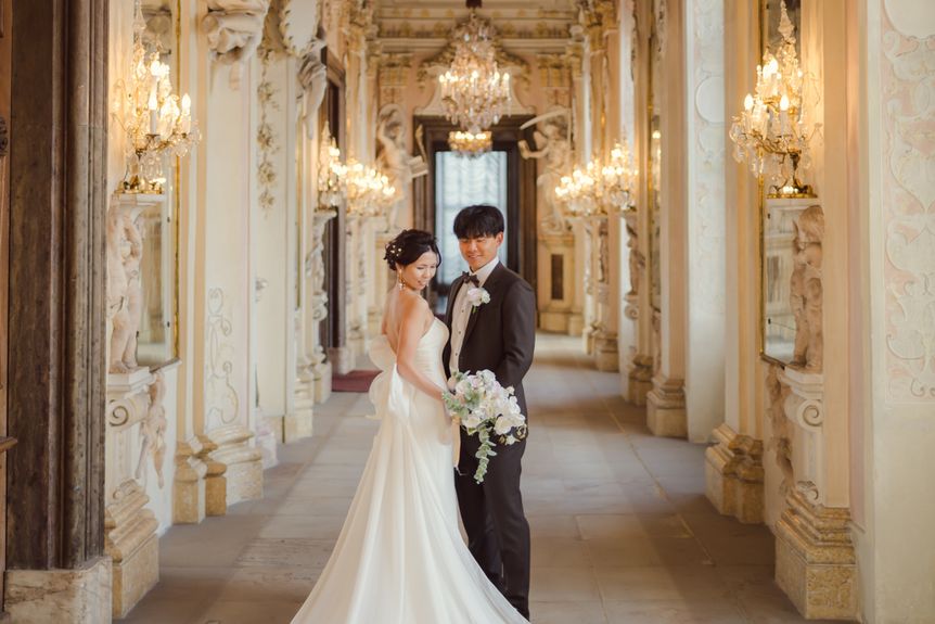 Residenzschloss Ludwigsburg, Innen, Brautpaar