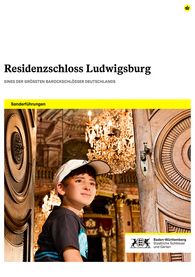 Titelbild des Sonderführungsprogramms für Residenzschloss Ludwigsburg
