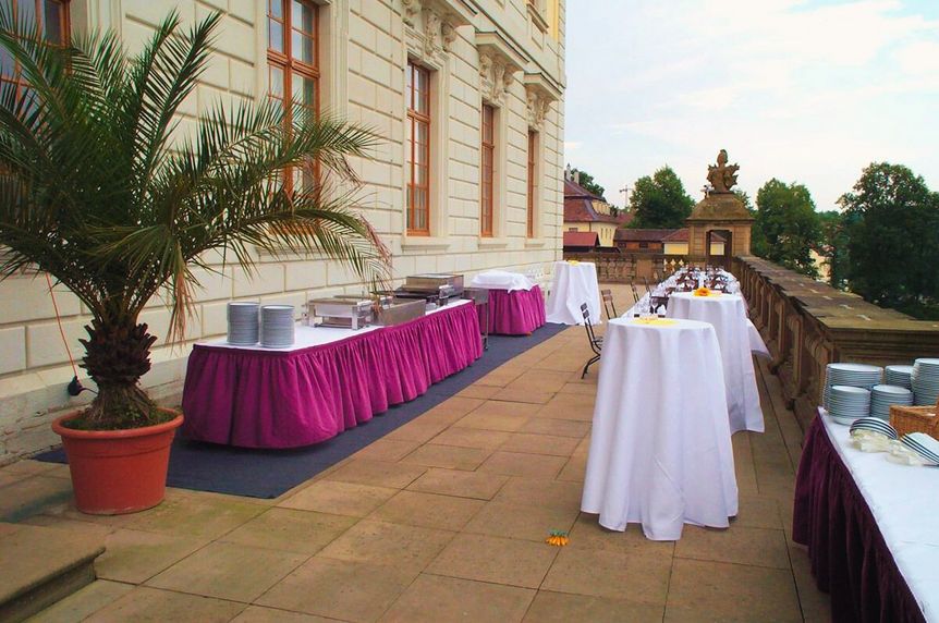 Residenzschloss Ludwigsburg, Innen, Nordterrasse